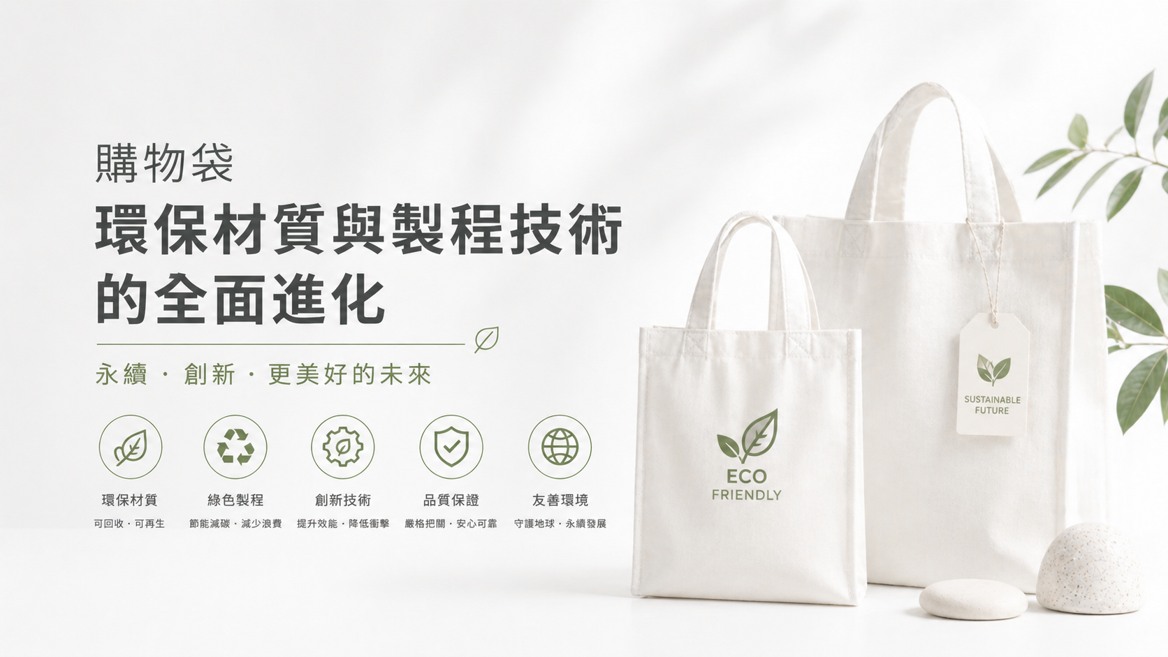 ESG購物袋,環保材質與製程技術.png