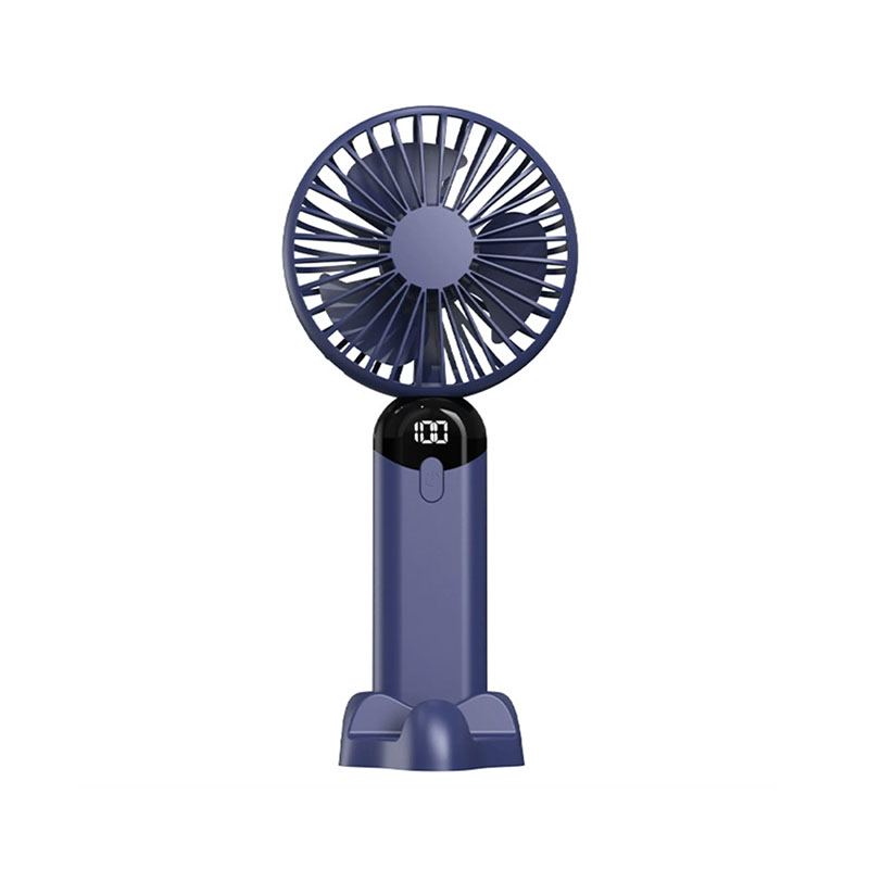 三檔調節-顯示電量手持小風扇