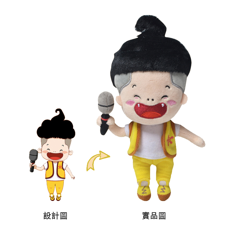 客製化絨毛娃娃(可台灣製)